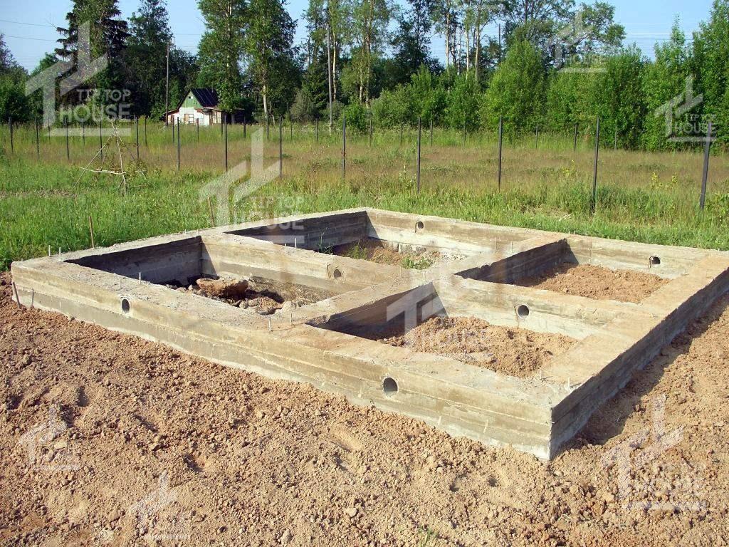 Фундамент для бани