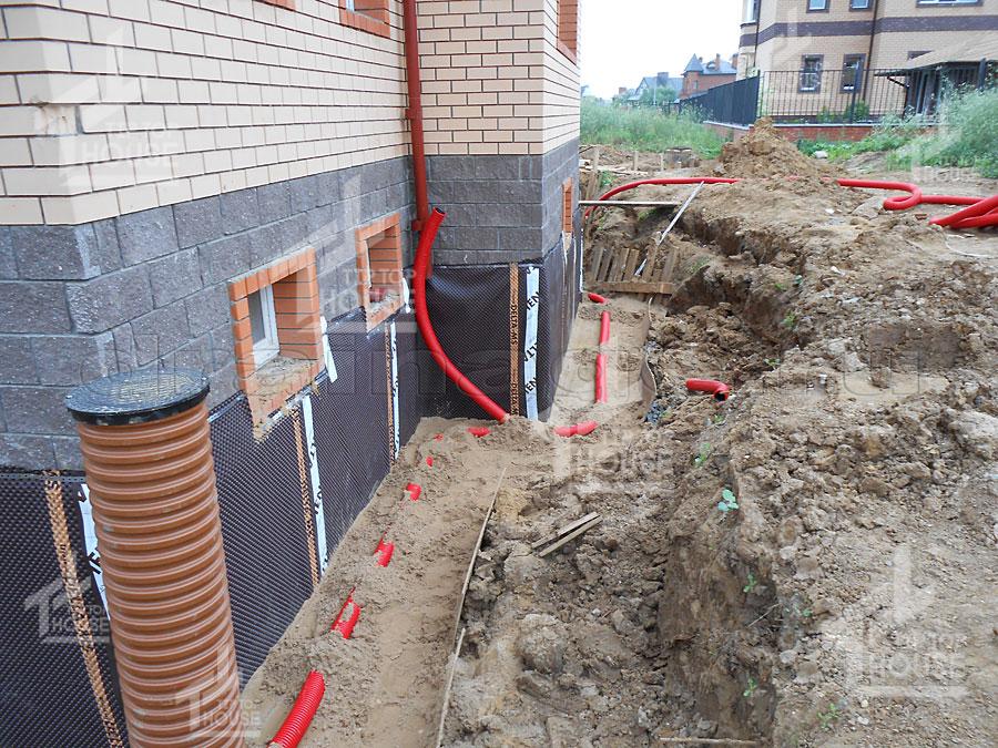 Дренаж фундамента