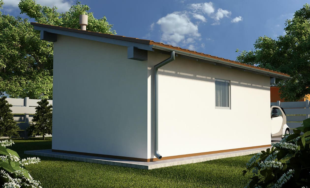 Хозпостройки из блоков